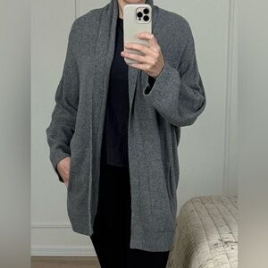 Vince Charcoal Gray Women's Cardigan